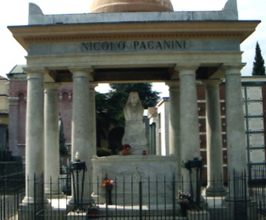 مقبره پاگانینی در شهر پارما ایتالیا